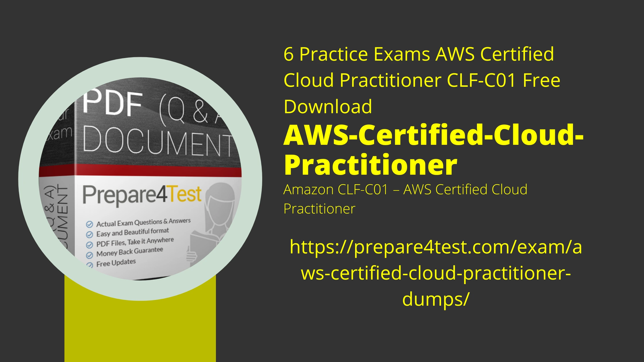 6 Practice Exams AWS Certified Cloud Practitioner CLF-C01 Free Download