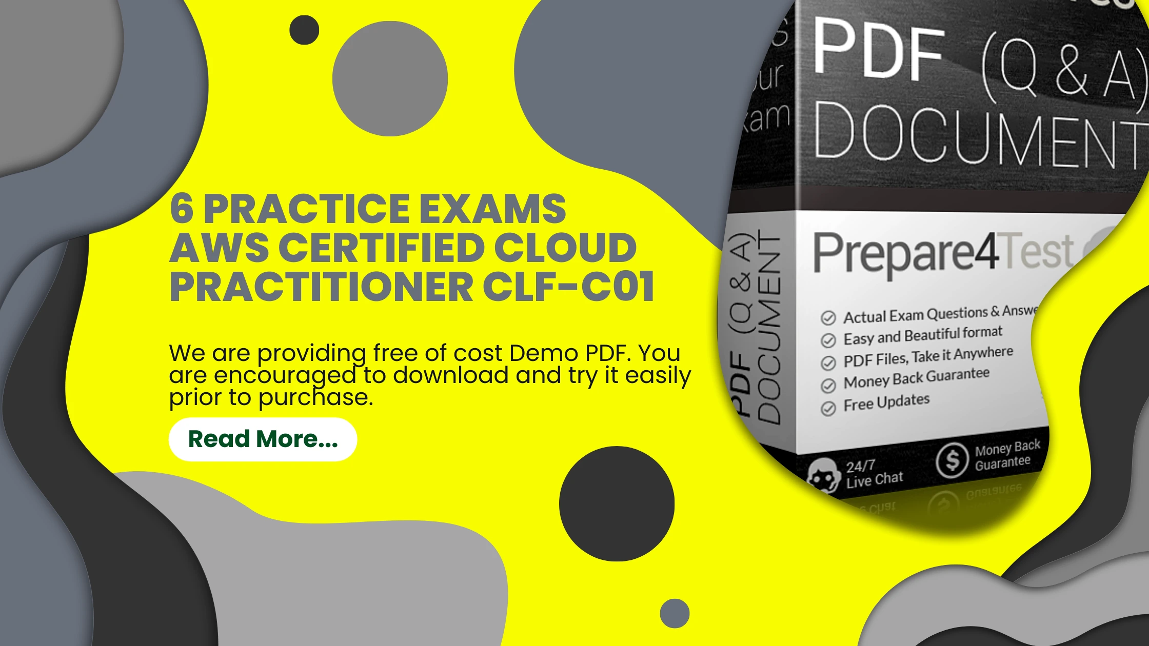 6 Practice Exams AWS Certified Cloud Practitioner CLF-C01