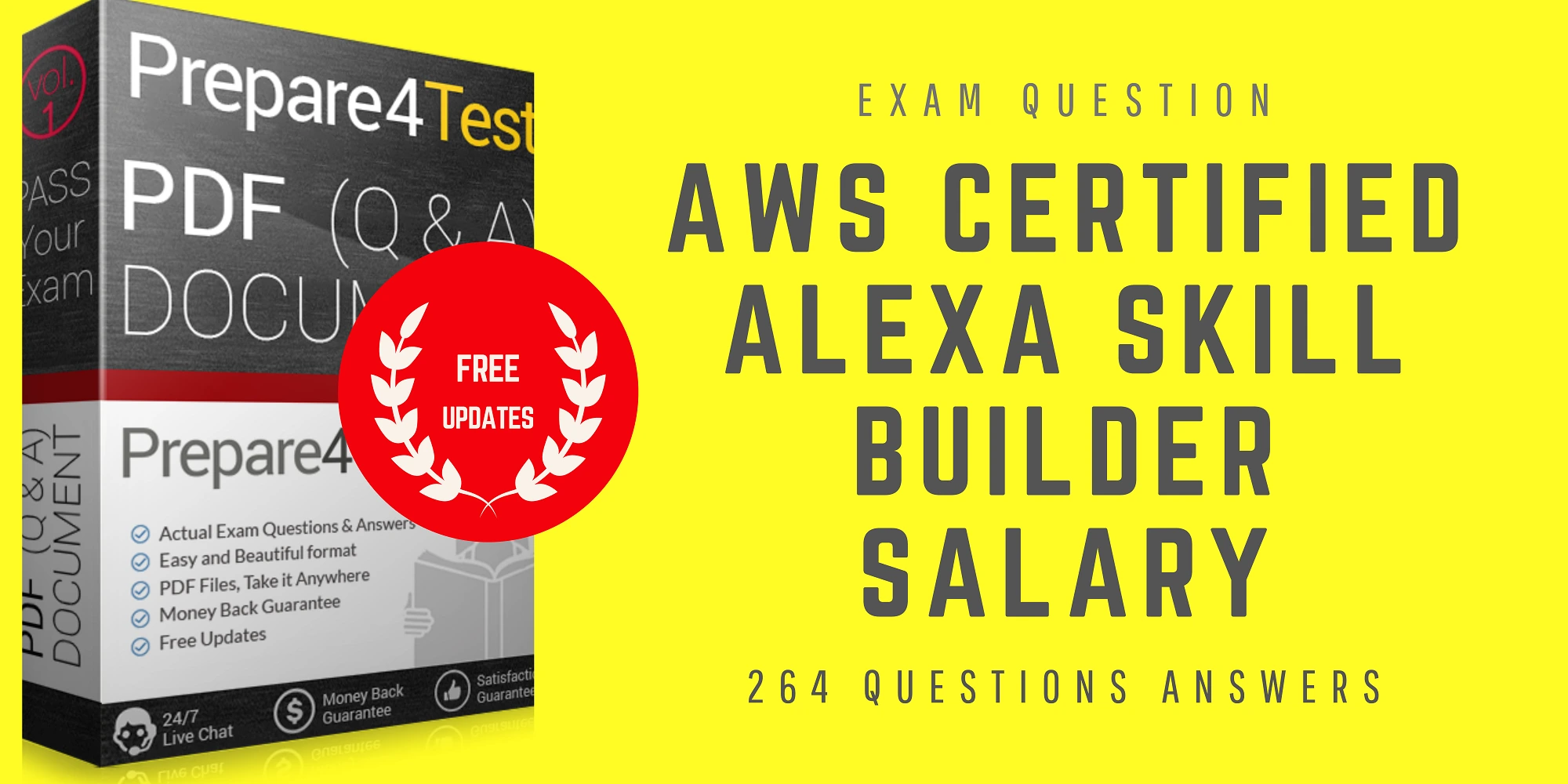 AWS Certified Alexa Skill Builder Salary guarantee