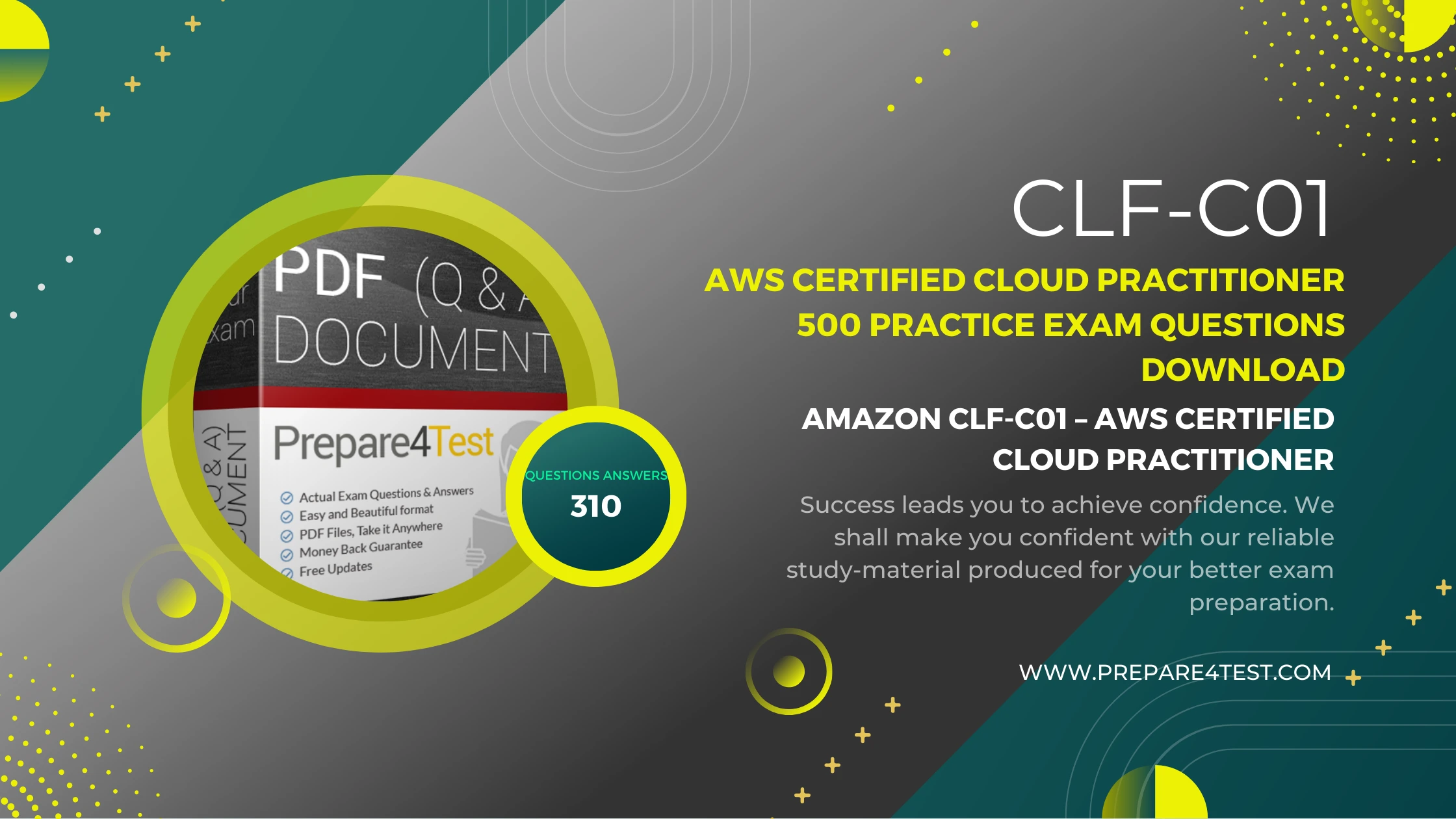 AWS Certified Cloud Practitioner 500 Practice Exam Questions Download promo code and more