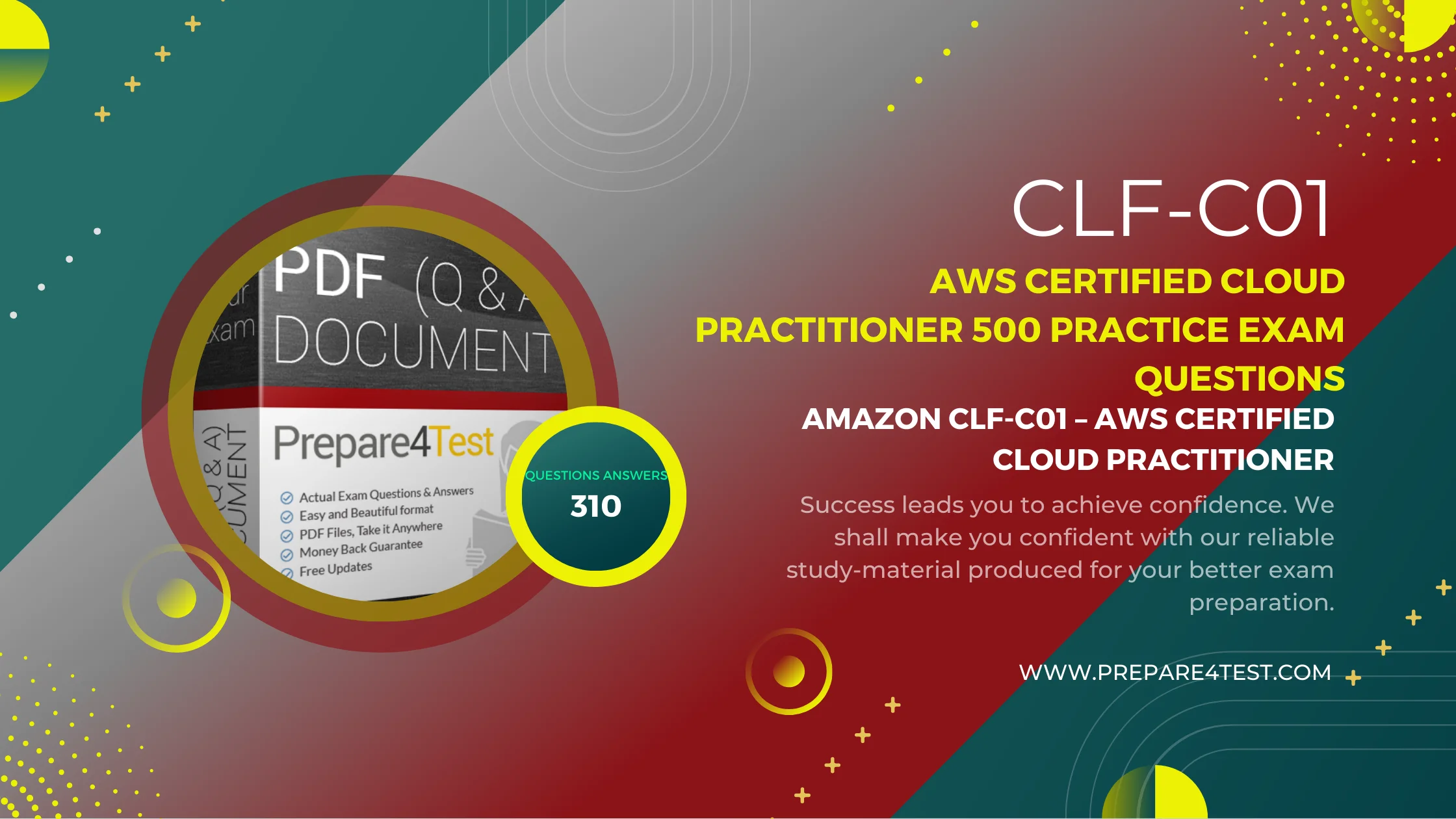 AWS Certified Cloud Practitioner 500 Practice Exam Questions from where to get guides