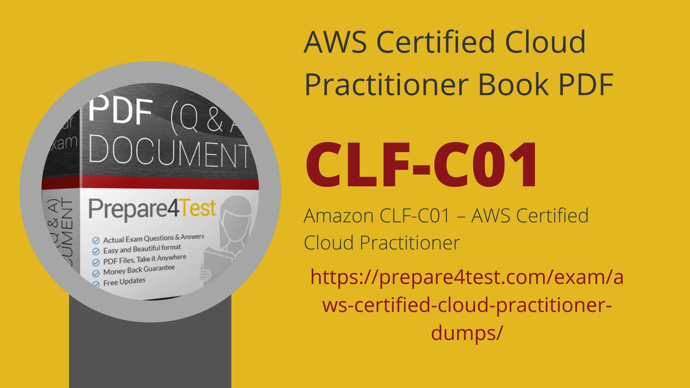 AWS Certified Cloud Practitioner Book PDF promotion