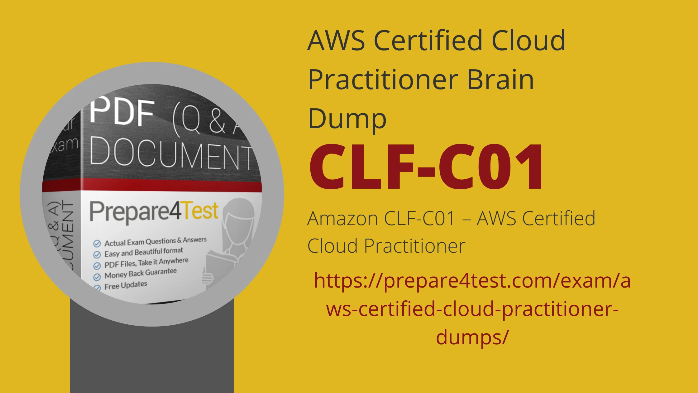 AWS Certified Cloud Practitioner Brain Dump promotion