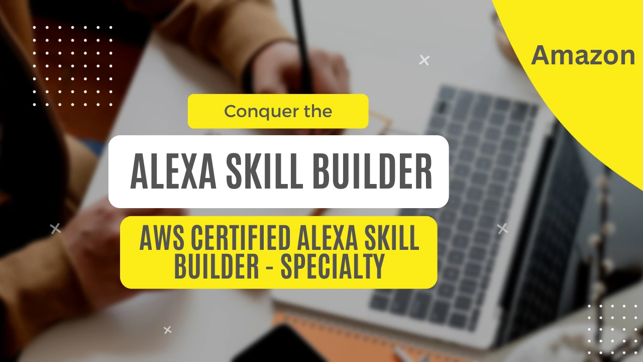 Alexa Skill Builder Certification promo