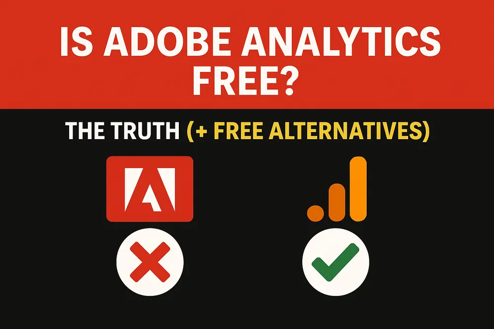 is adobe analytics free