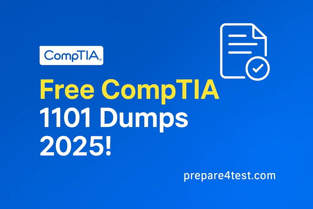 comptia 1101 dumps